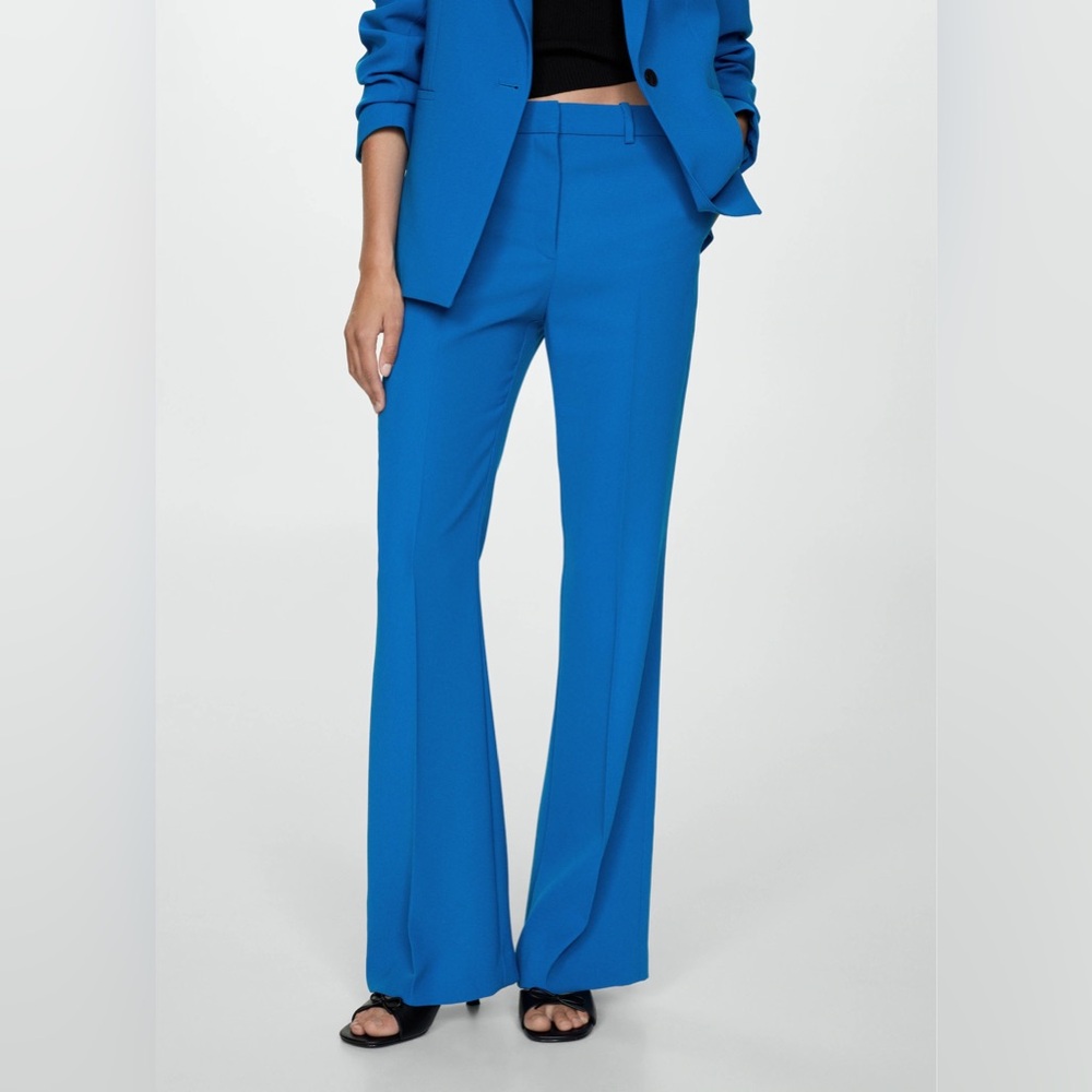 MANGO | Wideleg suit trousers